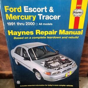 Ford Escort & Mercury Tracer 1991-2000 All models Haynes Repair Manual 36020